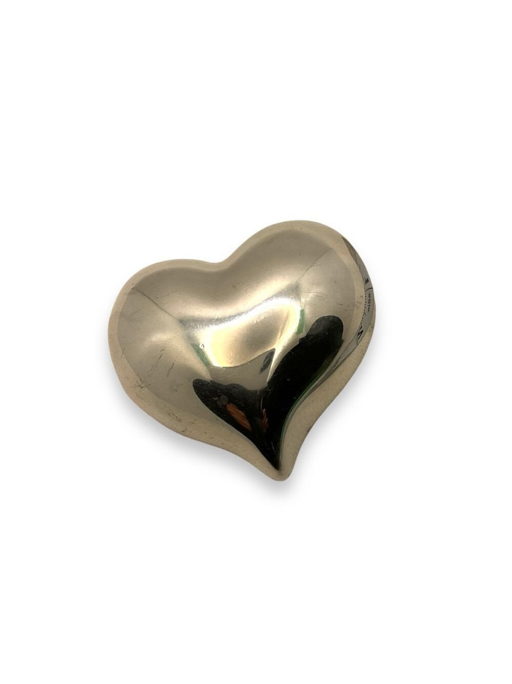 Hoselton Sculptures Paperweight‎ Aluminum Metal Heart Canadian Collectible Gift
